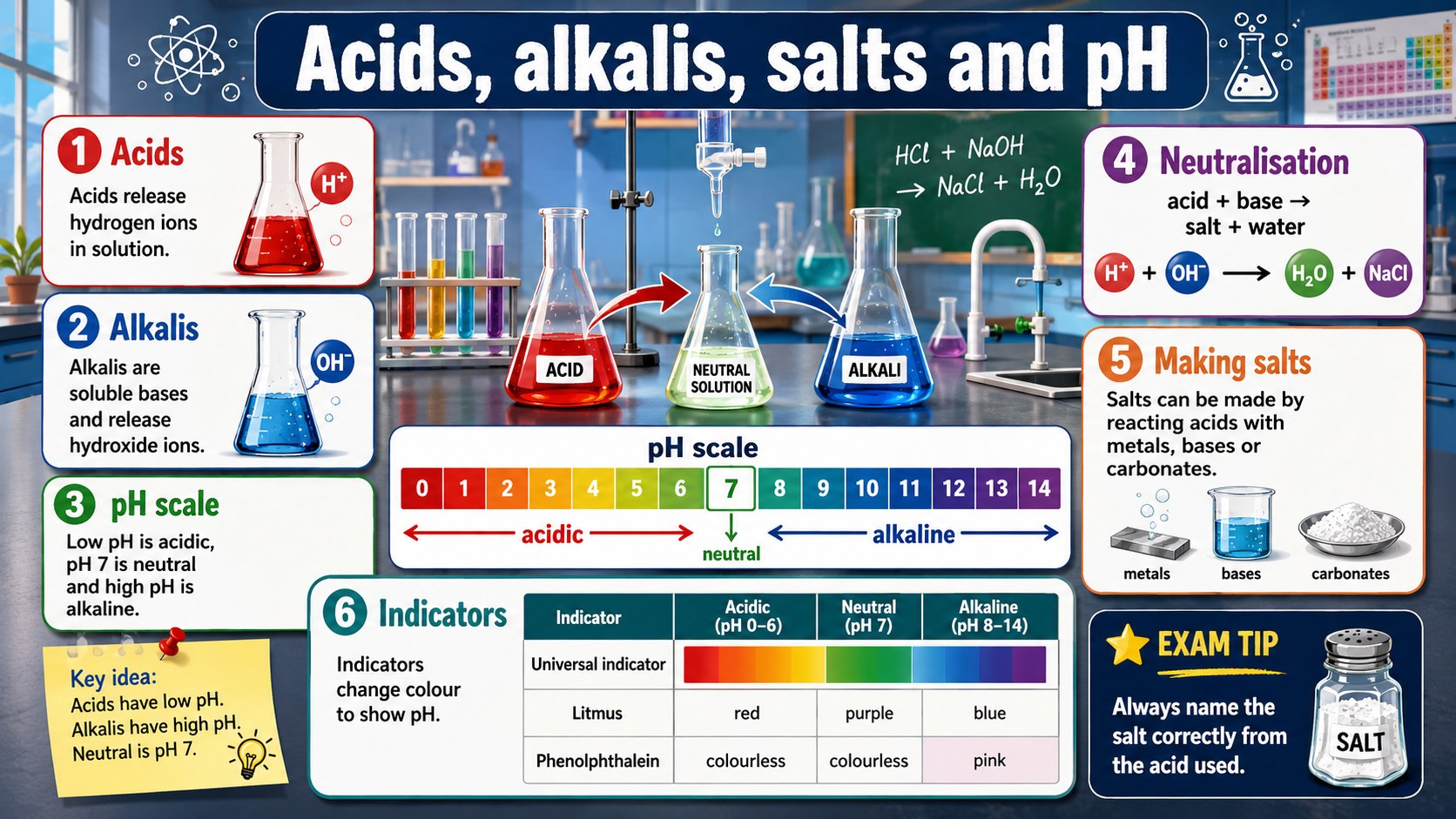 Infographic explaining electrolysis of ionic compounds, including molten and aqueous electrolysis, electrodes, ions and product prediction.